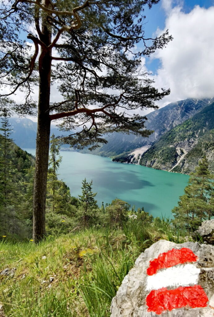 So schön kannst du am Achensee im Rofan wandern