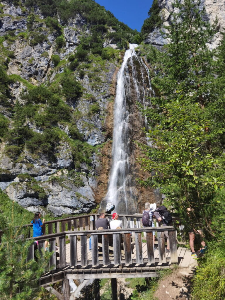 Wasserfall Rofan am Achensee